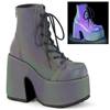 DemoniaCult - CAMEL203 Plattformstiefel - Grün/Lila Product image